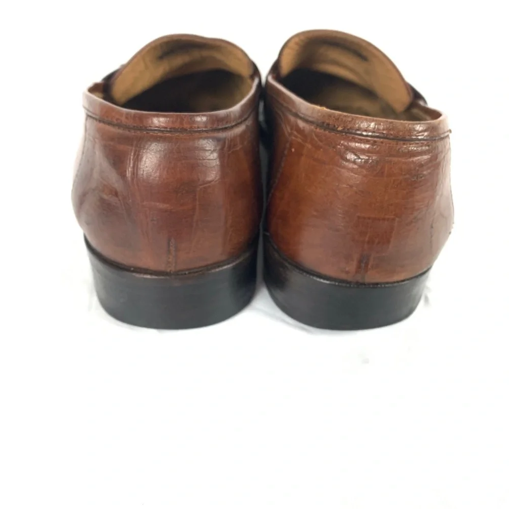 Johnston & Murphy Leather Tassel Loafer 8.5M